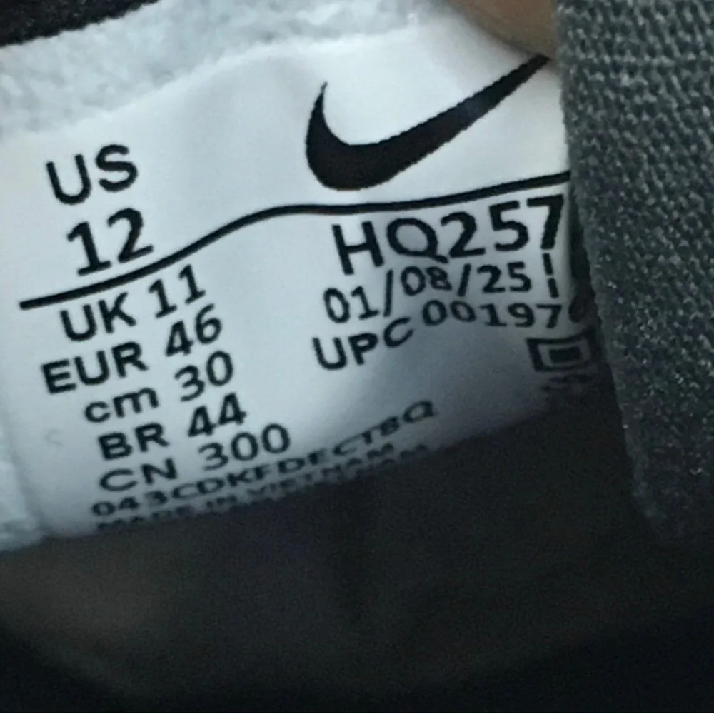 Nike Air Max Solo Athletic Sneaker 12 Black Sport Streetwear Gorpcore Athleisure